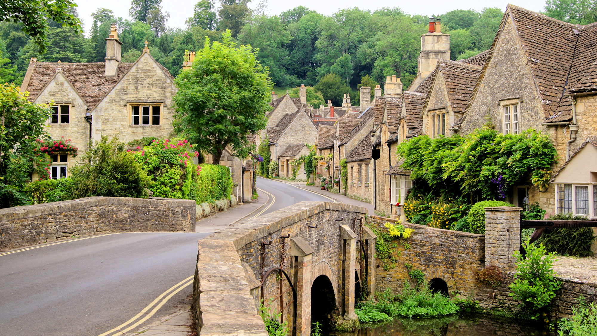Beside the horses, you can enjoy the rich beauty of the Cotswolds